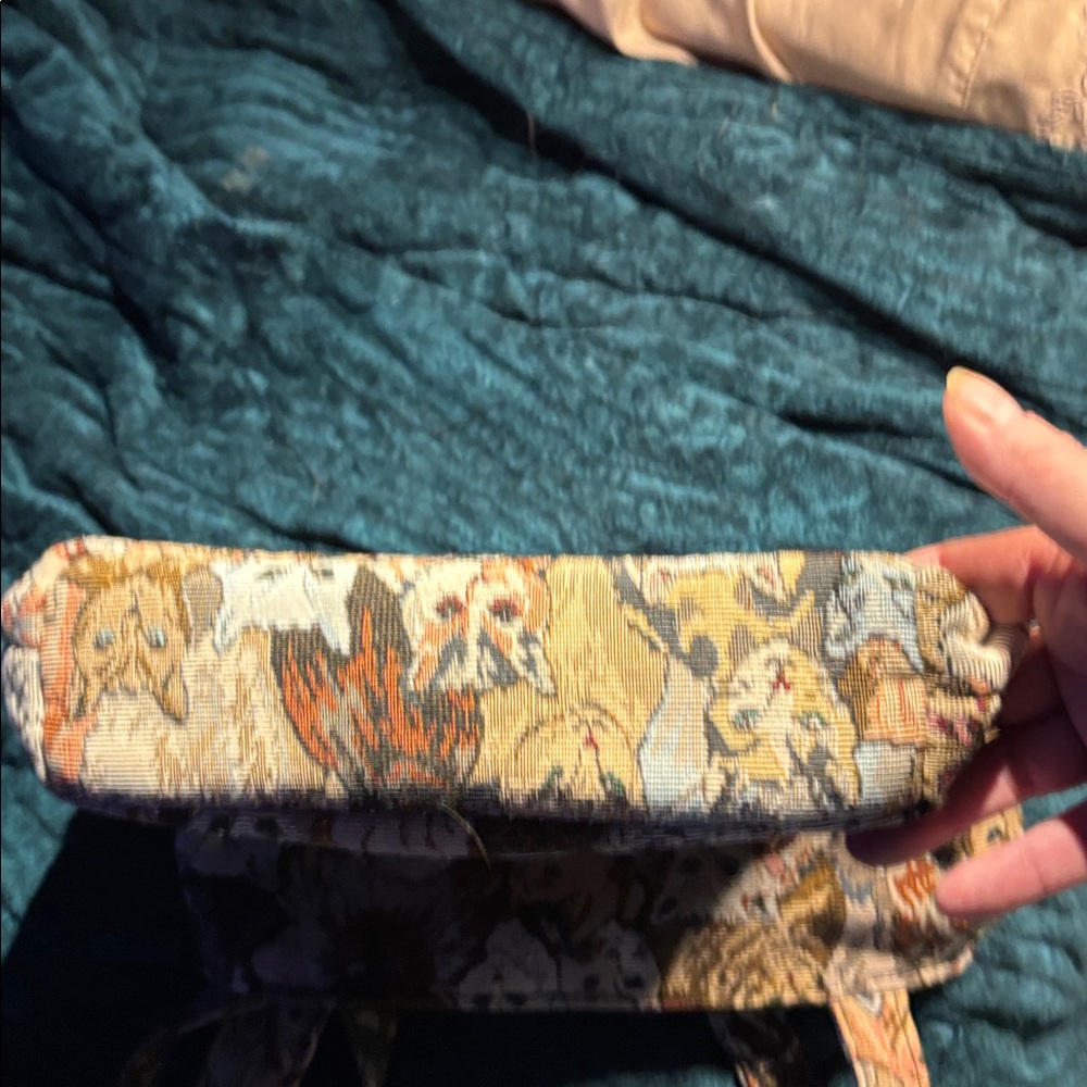Vintage Wild West Cat tapestry tote bag - Picture 9 of 12